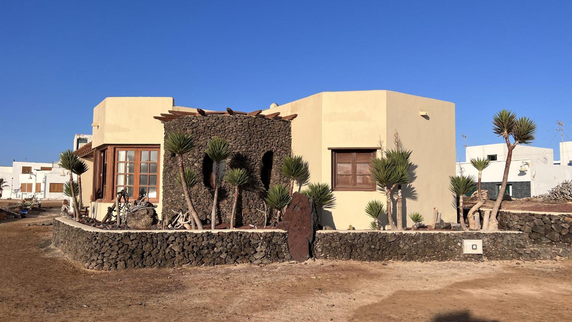 塞博河畔卡莱塔Flor De Cactus, La Graciosa别墅 外观 照片